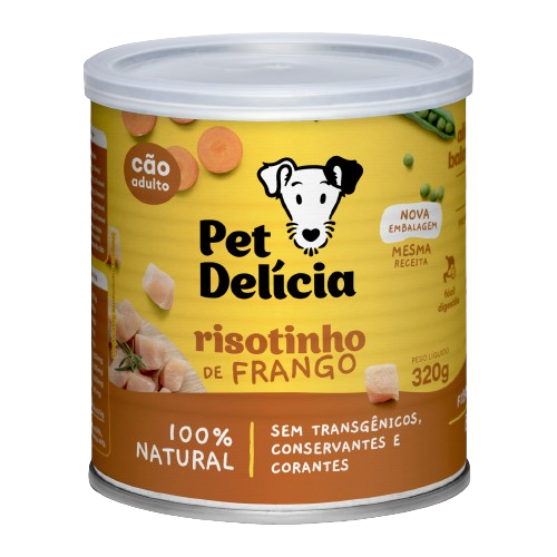 Risotinho de frango- Pet Delícia