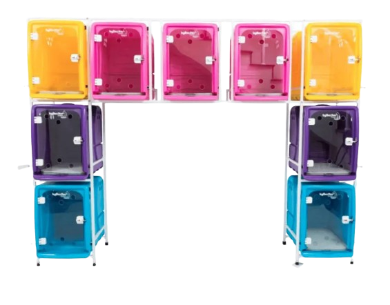 Combo canil 9 lugares - Bybecker