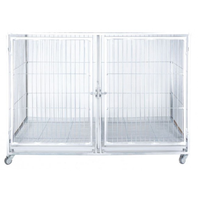 Canil Duplo Inferior Branco