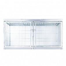 Canil Duplo Superior Branco