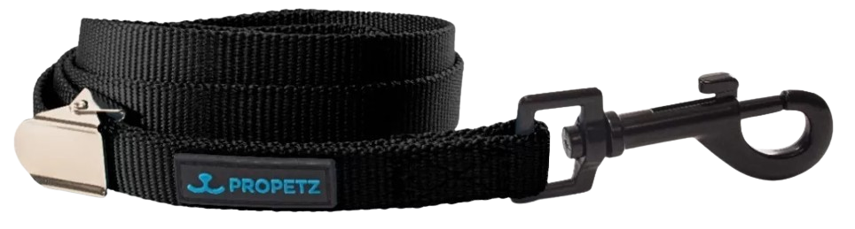 Guia de nylon preta 60cm - PROPETZ